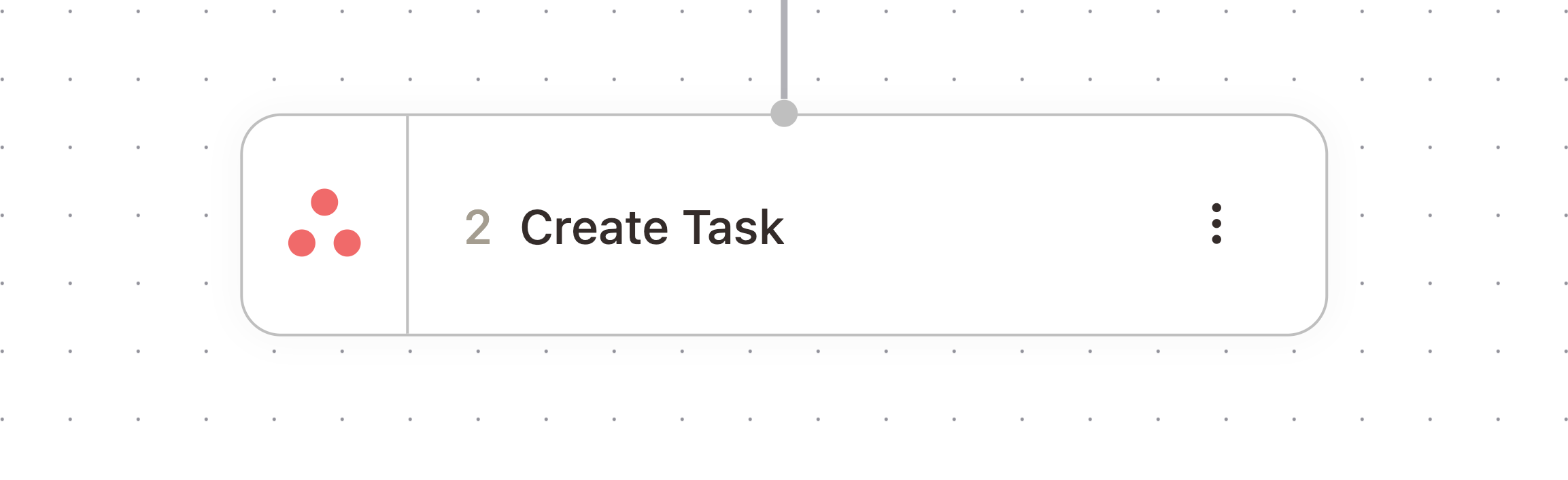 Create Task node in the workflow builder