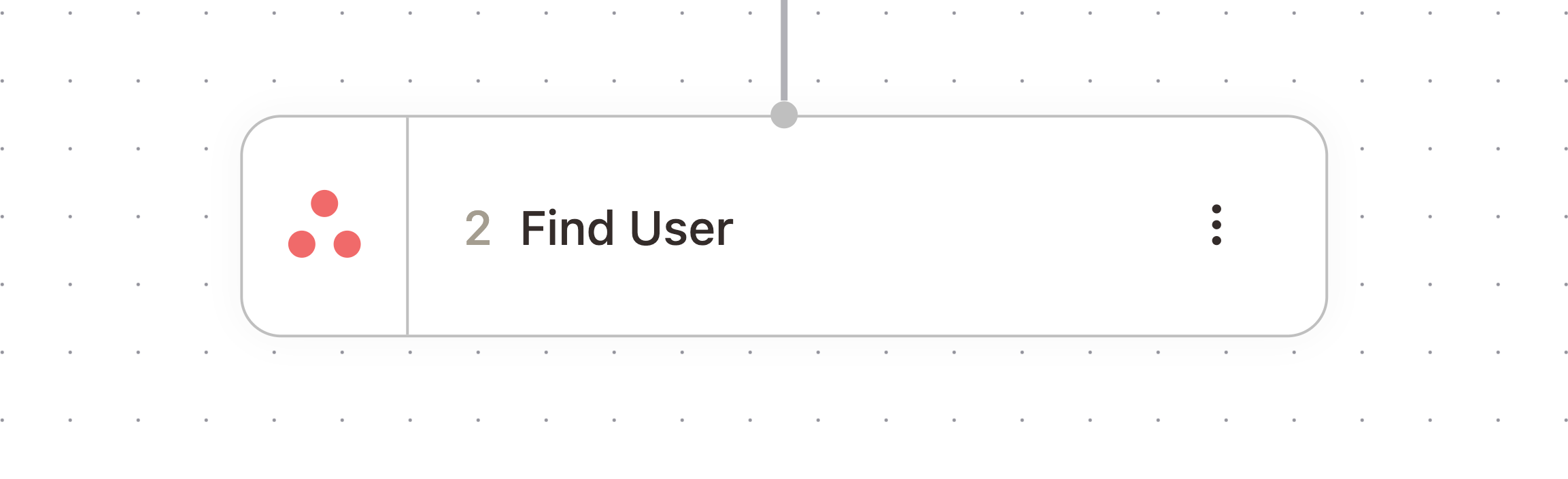 Find User node in the workflow builder