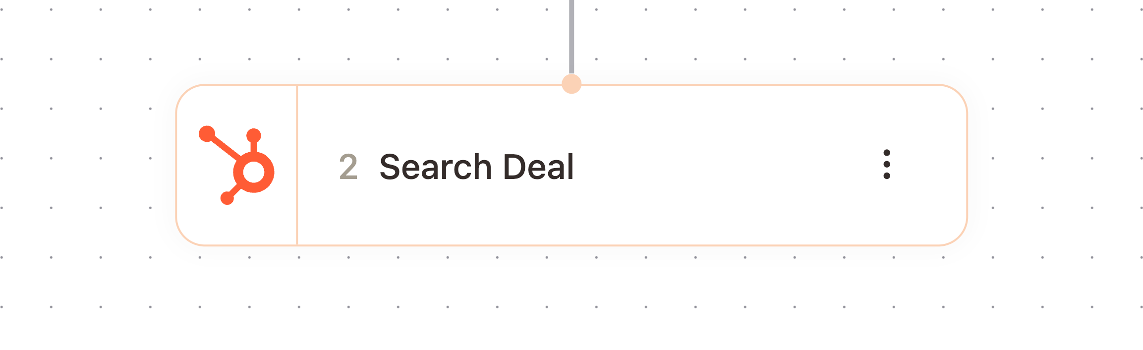 Search Deal node in the workflow builder