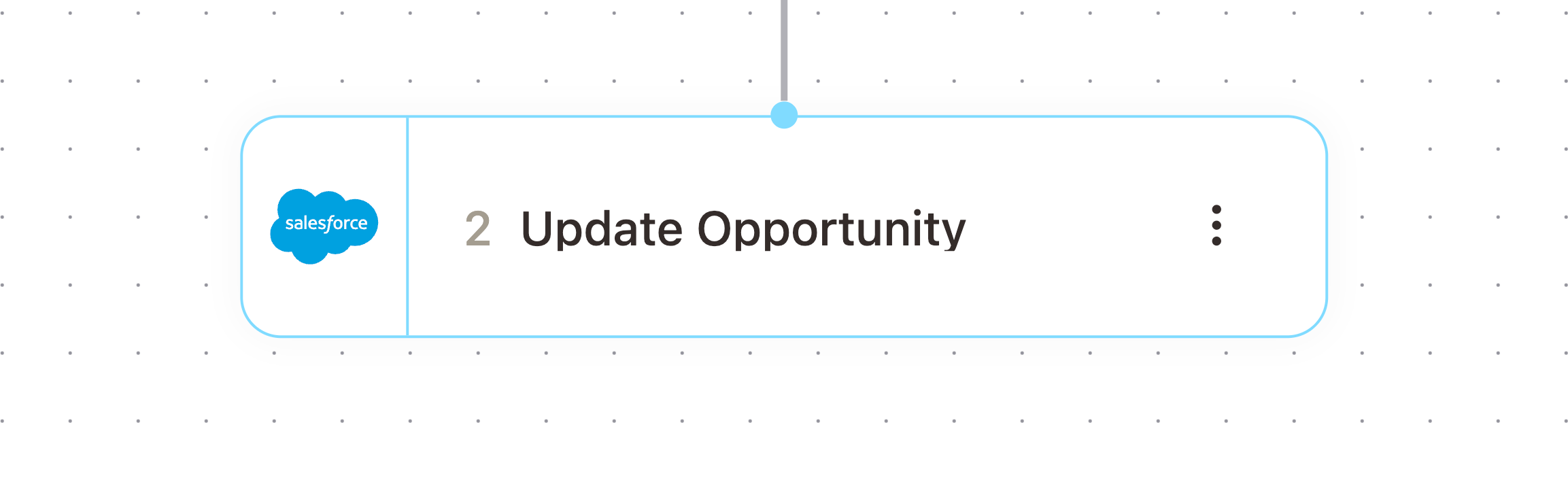 Update Opportunity node in the workflow builder