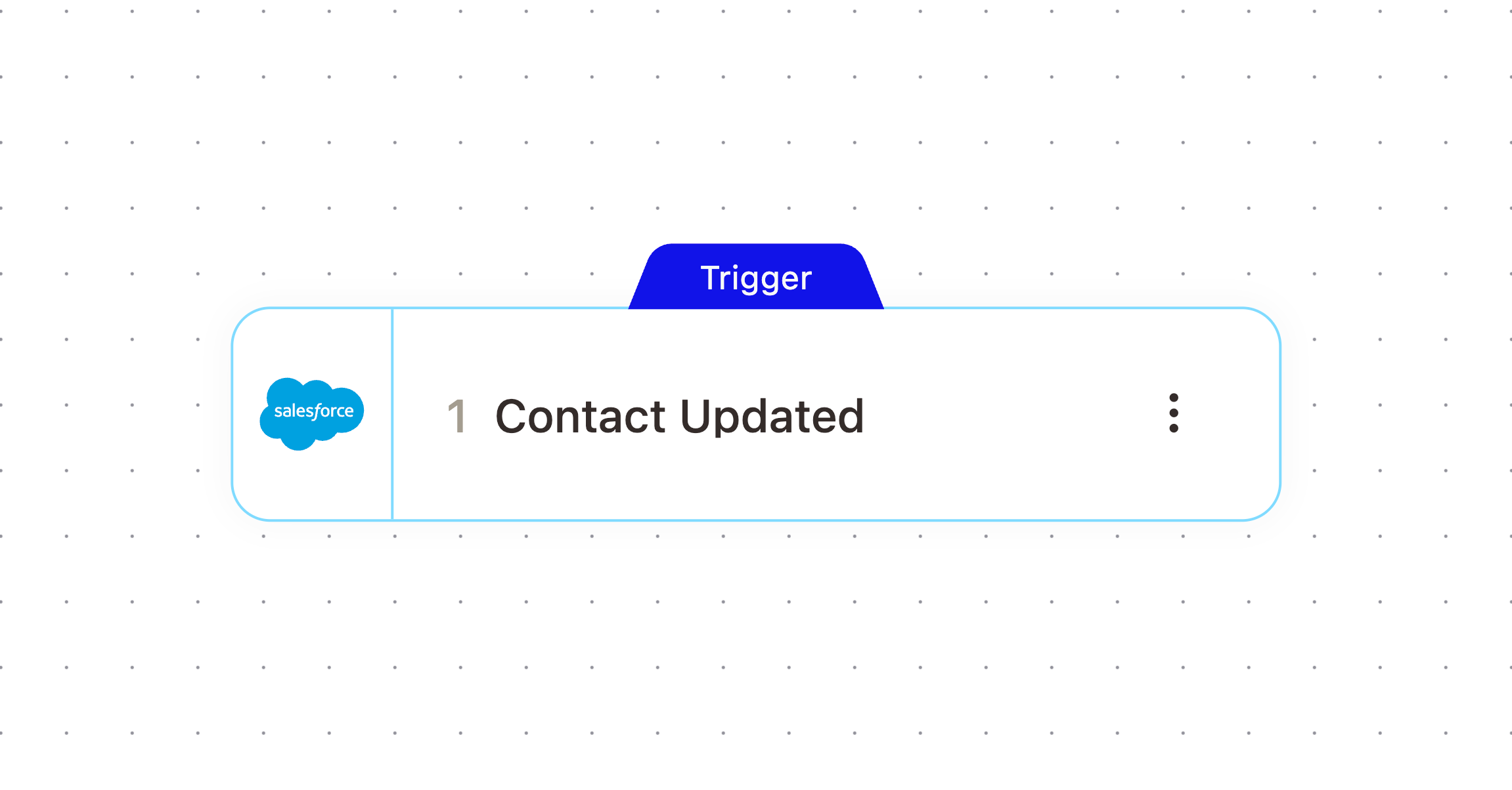 Contact Updated node in the workflow builder
